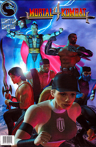Обложка журнала Mortal Kombat 4